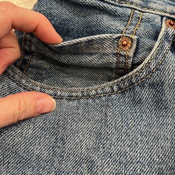 Levi’s 505™ Straight Fit‎ Jeans | Light Stonewash | Men's Size 36x32 - Picture 4 of 9